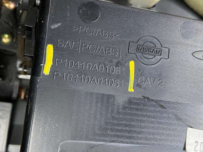 2007 2008 Nissan Maxima Climate Control Shifter Floor Bezel Trim OEM X1661 DG6