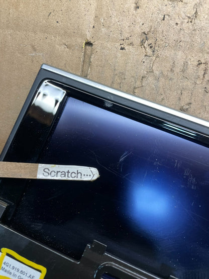 2016 - 2018 Audi A6 A7 Radio Navigation Screen Display W1224 DG7