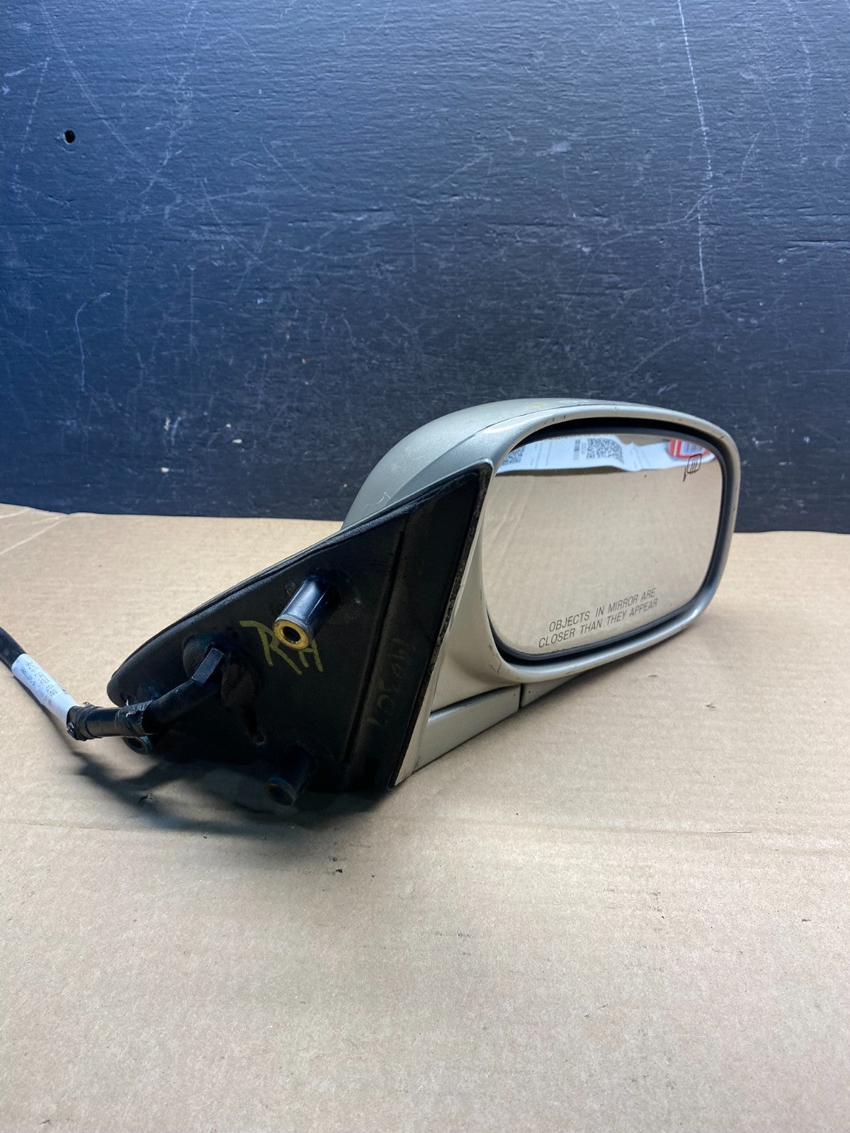 2003 to 2004 Lincoln Town Car Right Passenger View Heat Door Mirror AE0049 DG10