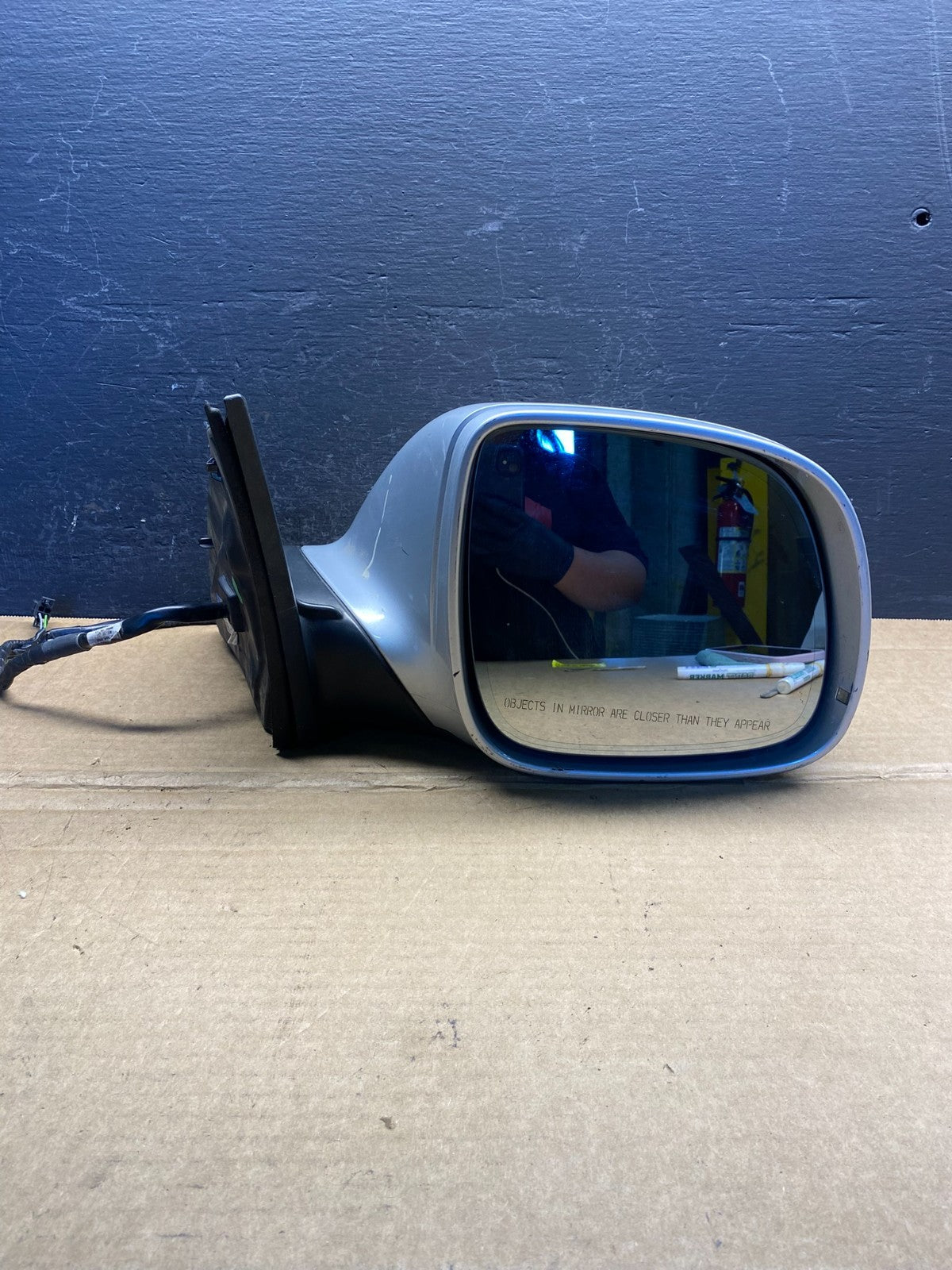 2007 to 2009 Audi Q7 Right Passenger Side Door View Power Mirror AD3348 DG9