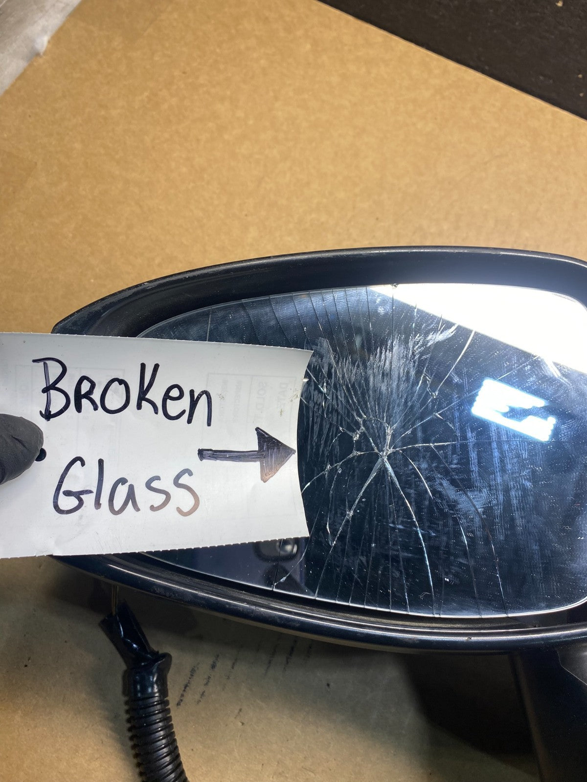 2015-2017 Honda Fit Left Driver LH Side View Door Mirror AG6021 DW9