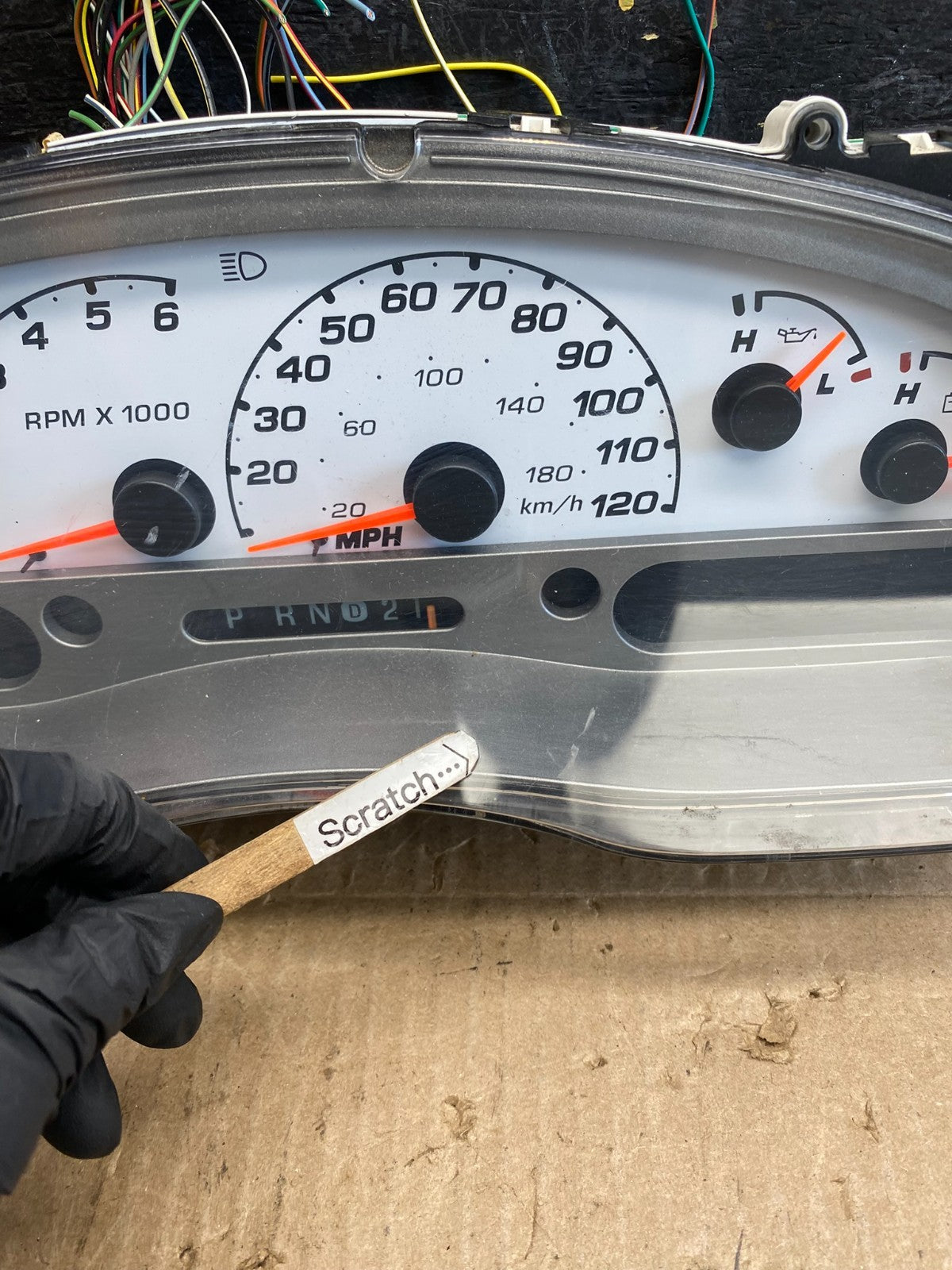 2004 - 2005 Ford Explorer Sport Trac Speedometer Cluster Gauge ac6523 DG1