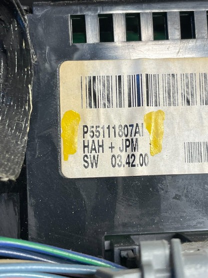 2008-2010 Dodge Grand Caravan Radio Bezel Climate Control Heat AC Heater F07429