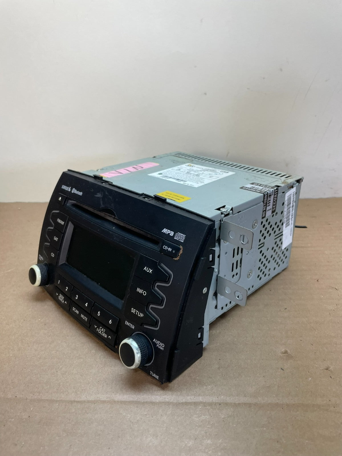2011 2012 2013 Kia Sorento Sirius AM/FM CD Radio Screen Display AI0506 DG2