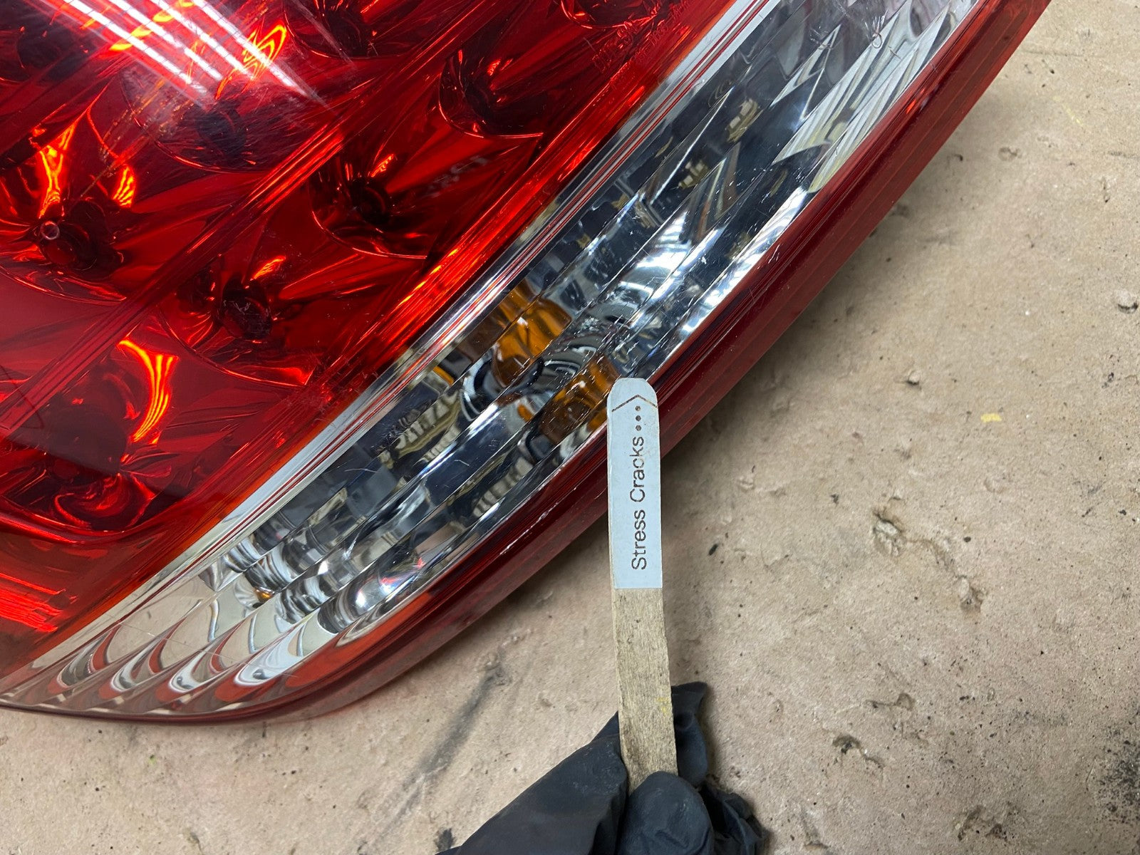 2011 2012 2013 2014 Nissan Murano Left Driver Lh Side Tail Light AG5373 LK3