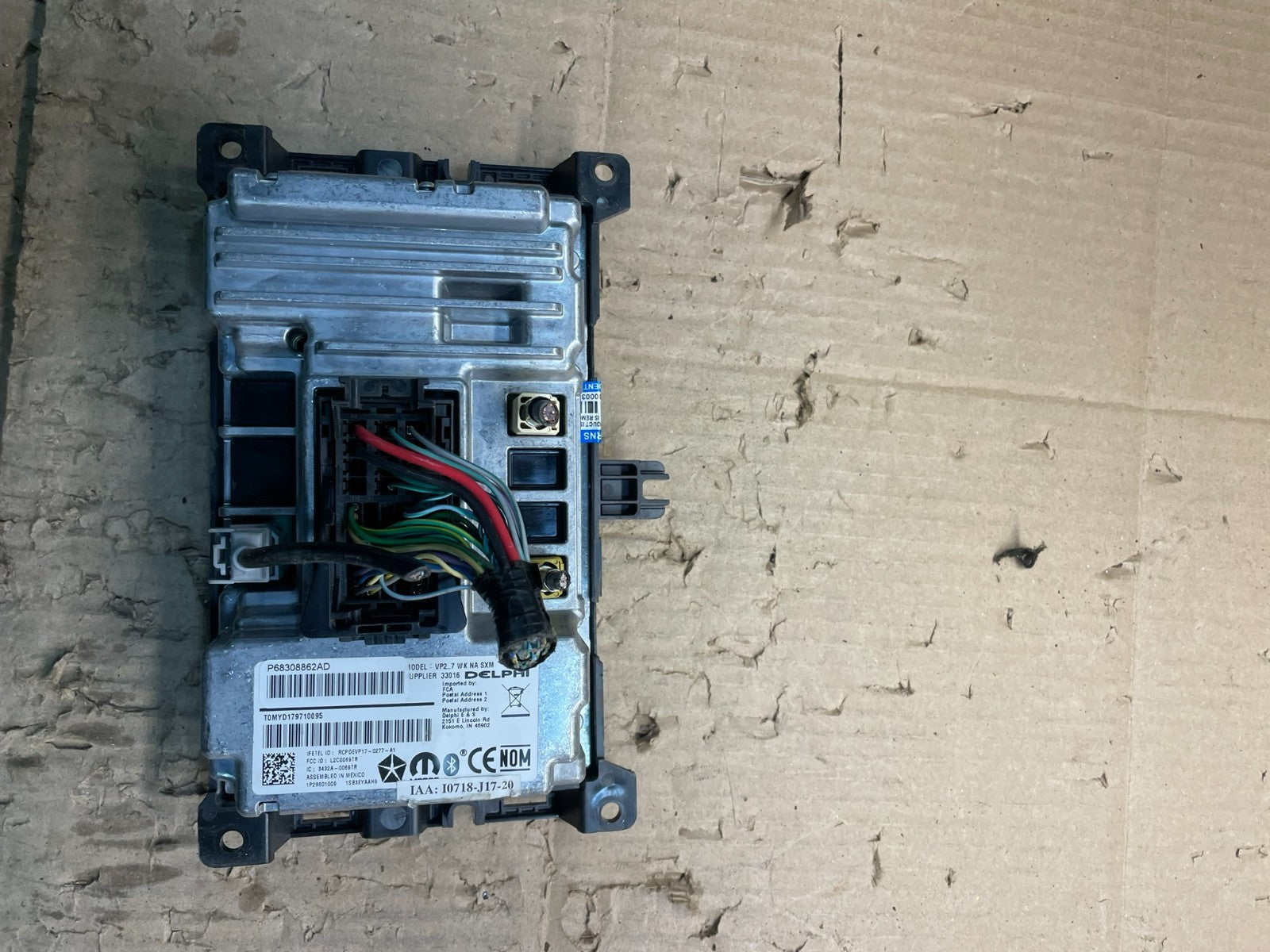 2018 Jeep Grand Cherokee Media Satellite Radio Screen Display x8508 DG3