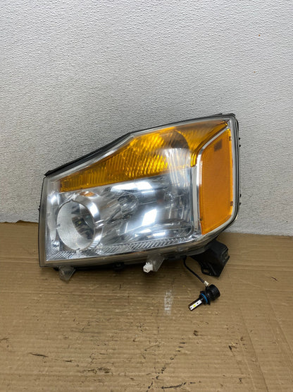 2008 - 2015 Nissan Armada Left Driver LH Headlight Halogen AG9094 DW0
