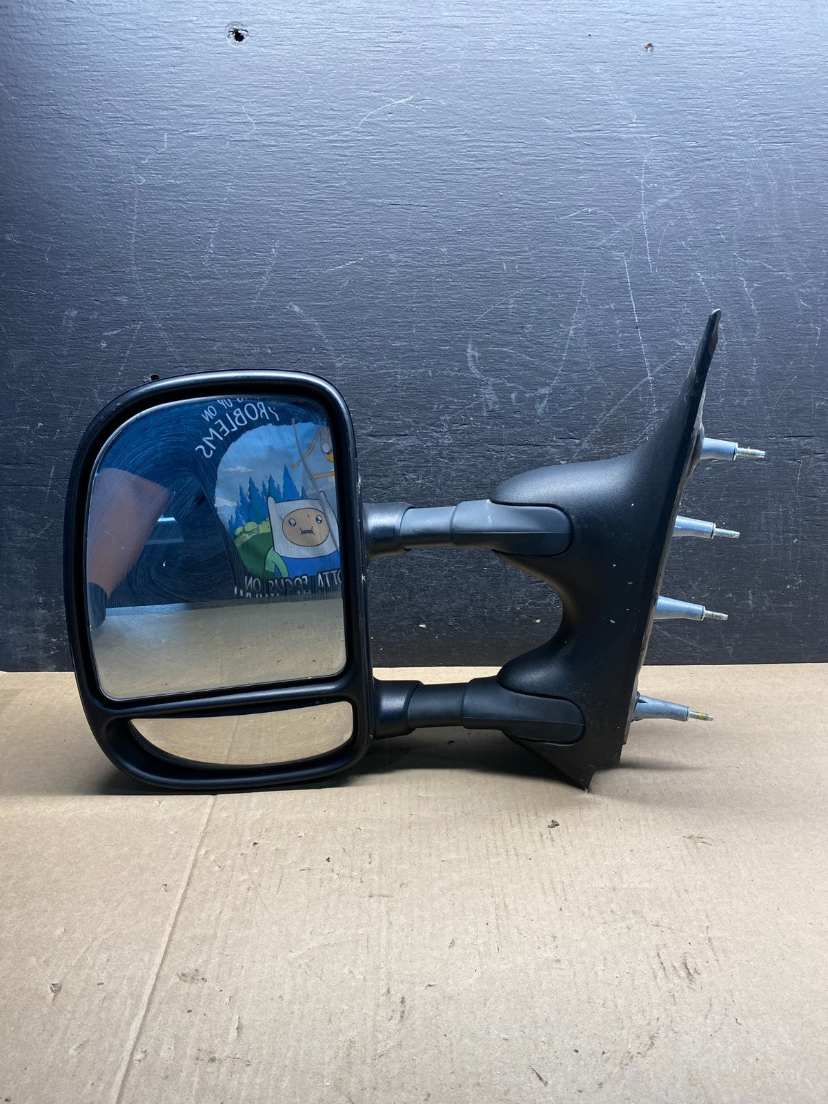 1999 to 2007 Ford F250 F350 F450 Left Driver Door View Mirror AG3631 DW7