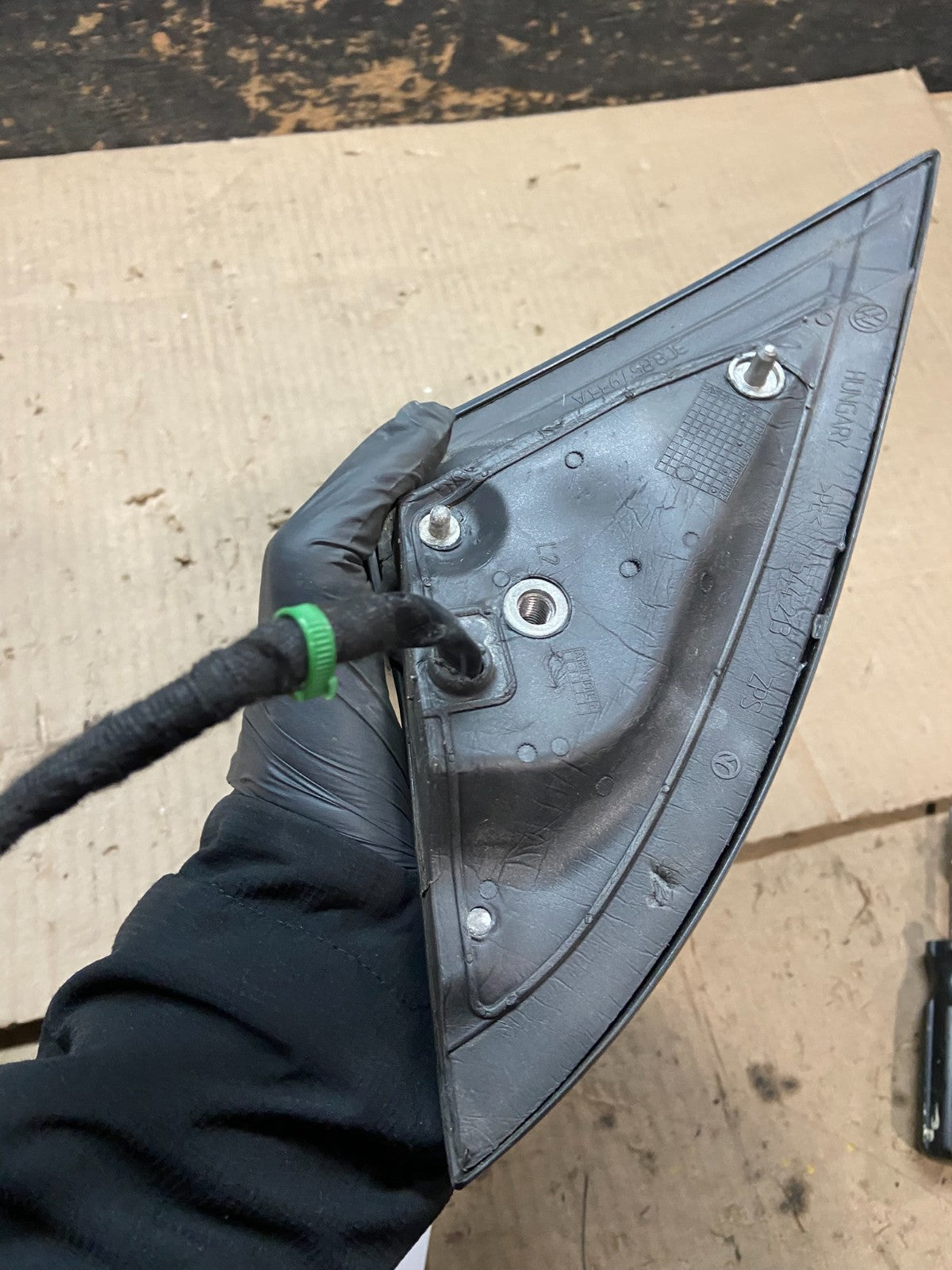 2009–2017 Volkswagen CC(Passat CC)Left Driver LH Power Door View Mirror X7872 DG4