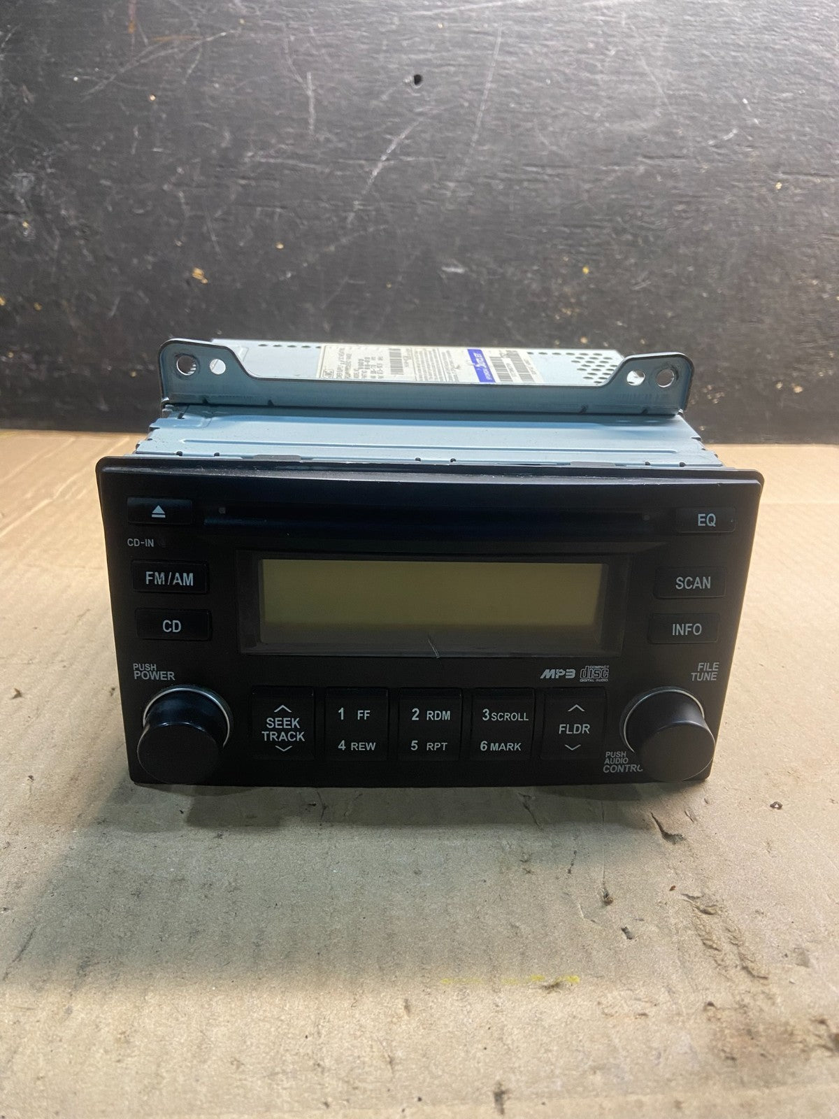Kia Hyundai Radio 96160-4d130 Y7598 PS0