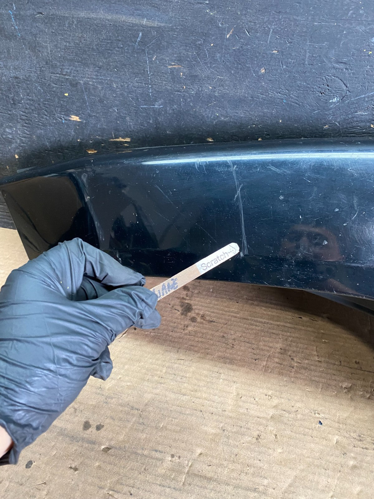 2006 to 2010 Hummer H3 Rear Left Driver Flare Door Molding Trim OEM O81943