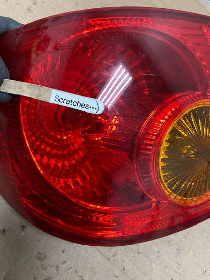 2003 to 2005 Toyota Corolla Left Driver Lh Side Tail Light Oem AB0860 LK3