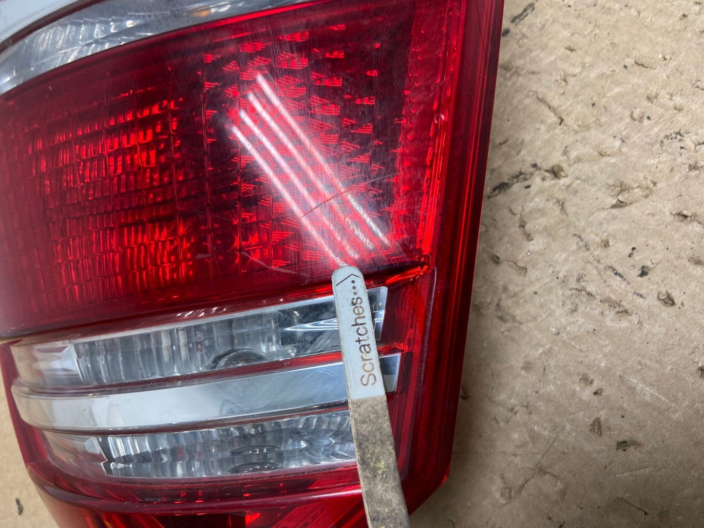 2007 to 2009 Mercedes GL-Class GL450 Right Passenger Tail Light AG1393 LK3