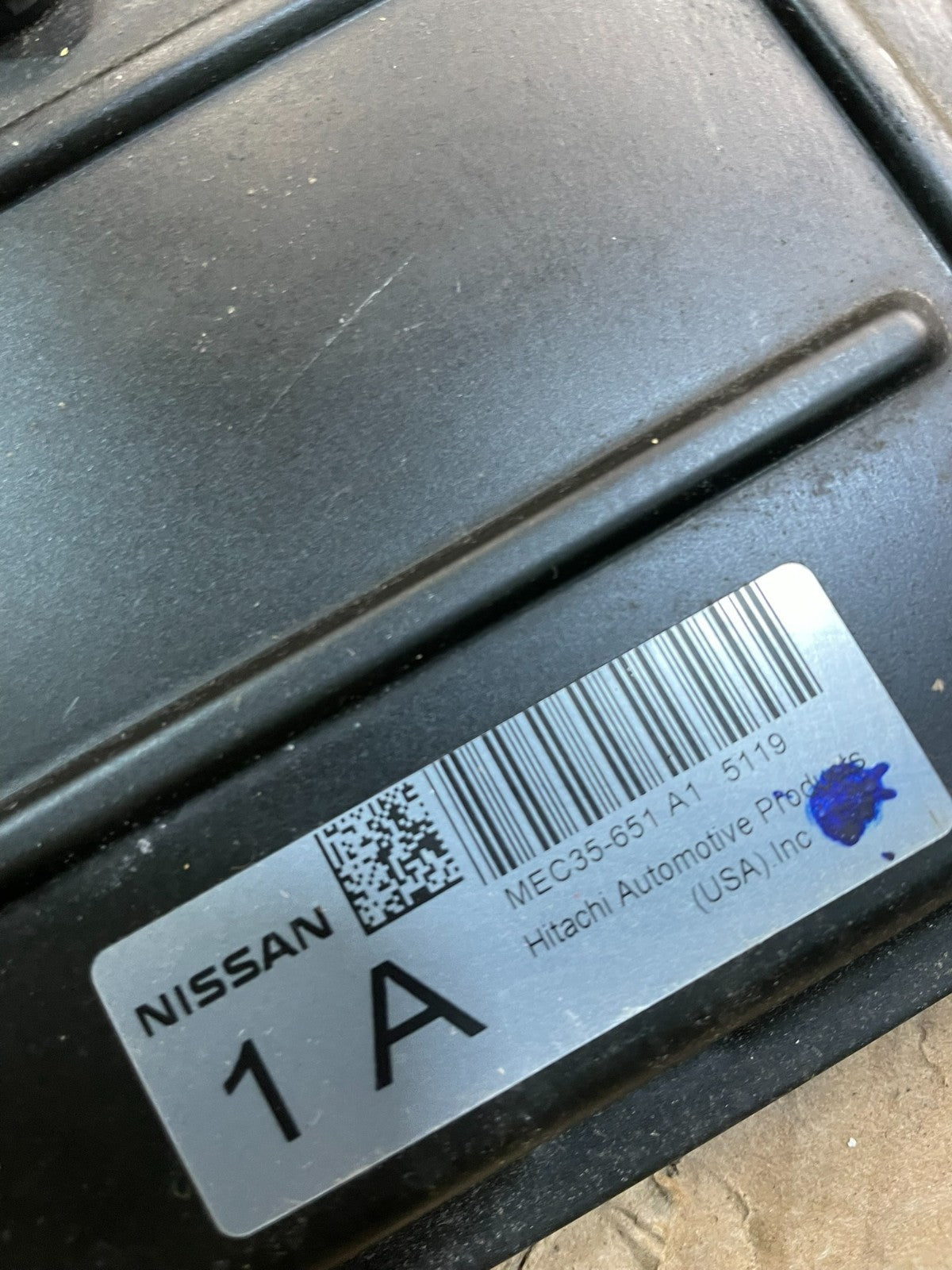 2005 Nissan Frontier Xterra 4.0L Engine Control Unit ECU Module Y4229 DG3