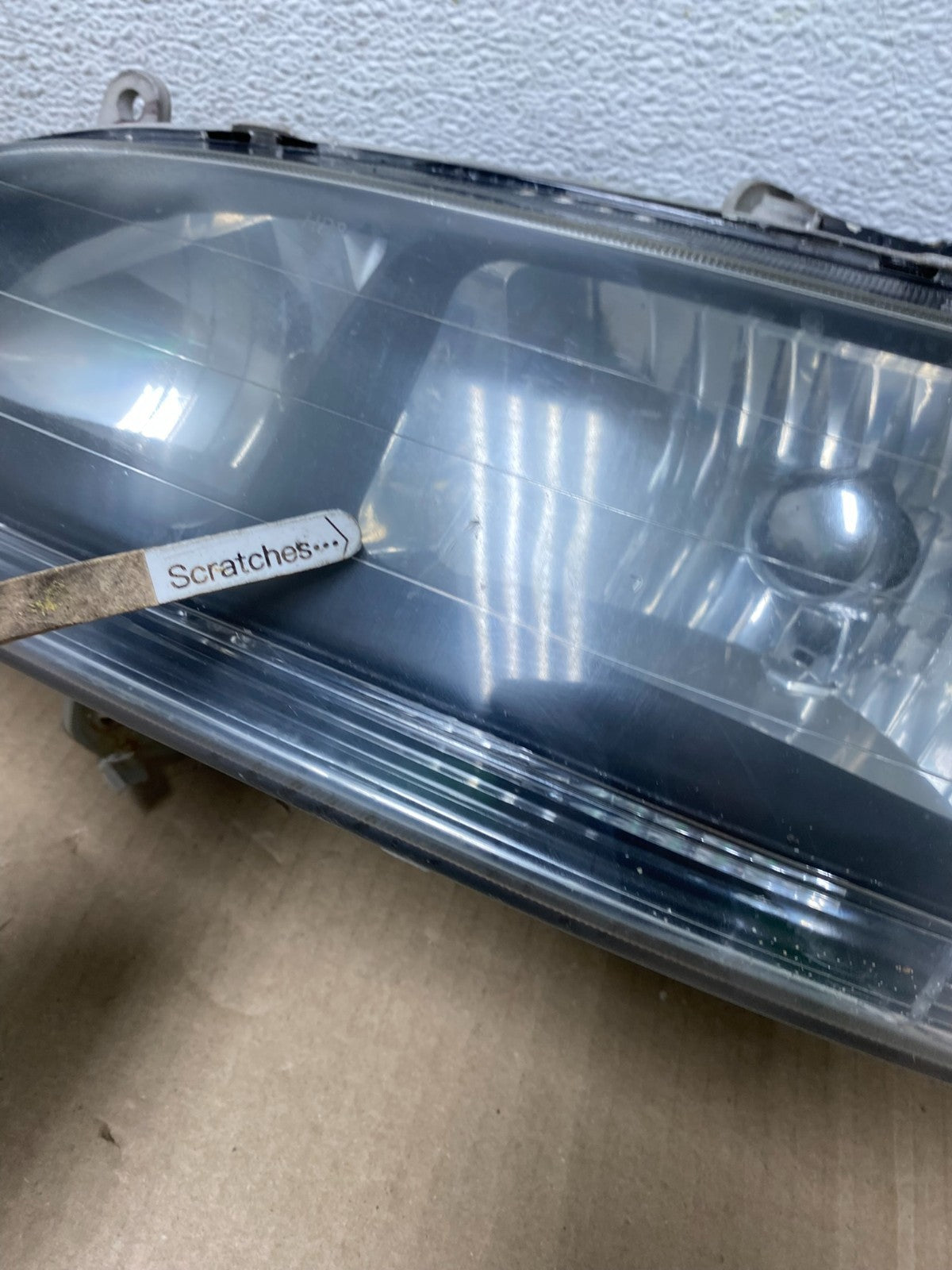 1998 to 2002 Honda Accord Black Left+Right Set Side Headlights AE9762 DW4