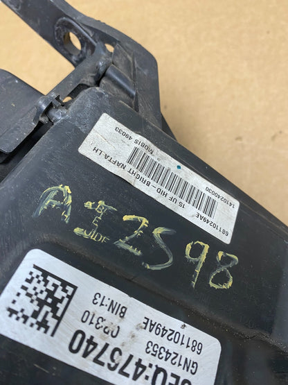 2015 2016 2017 Chrysler 200 Left Driver LH Side Xenon Headlight AI2598 DW9