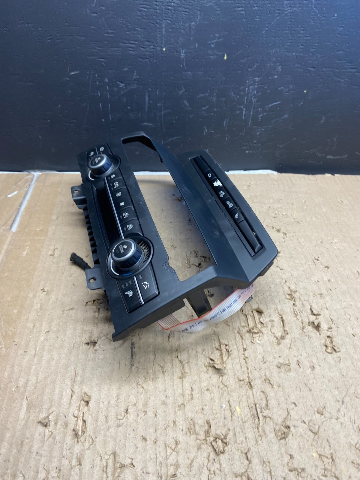 2007-2013 Bmw X5 AC Heater Climate Control Temperature Panel Trim Oem AB5842 DG1