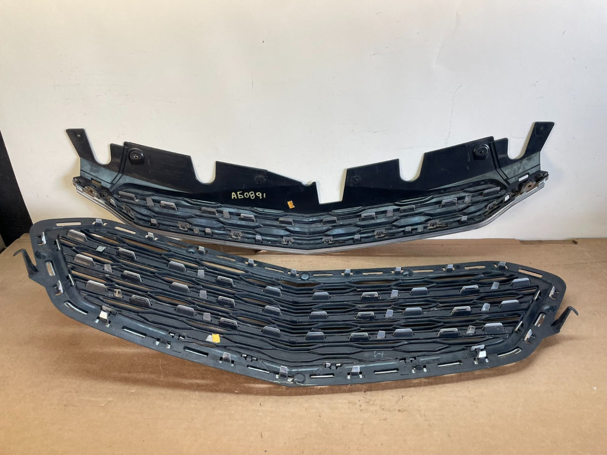 2016-2017 Chevrolet Equinox Front Upper Lower Grille Bumper Grill Set AG0891 DG4