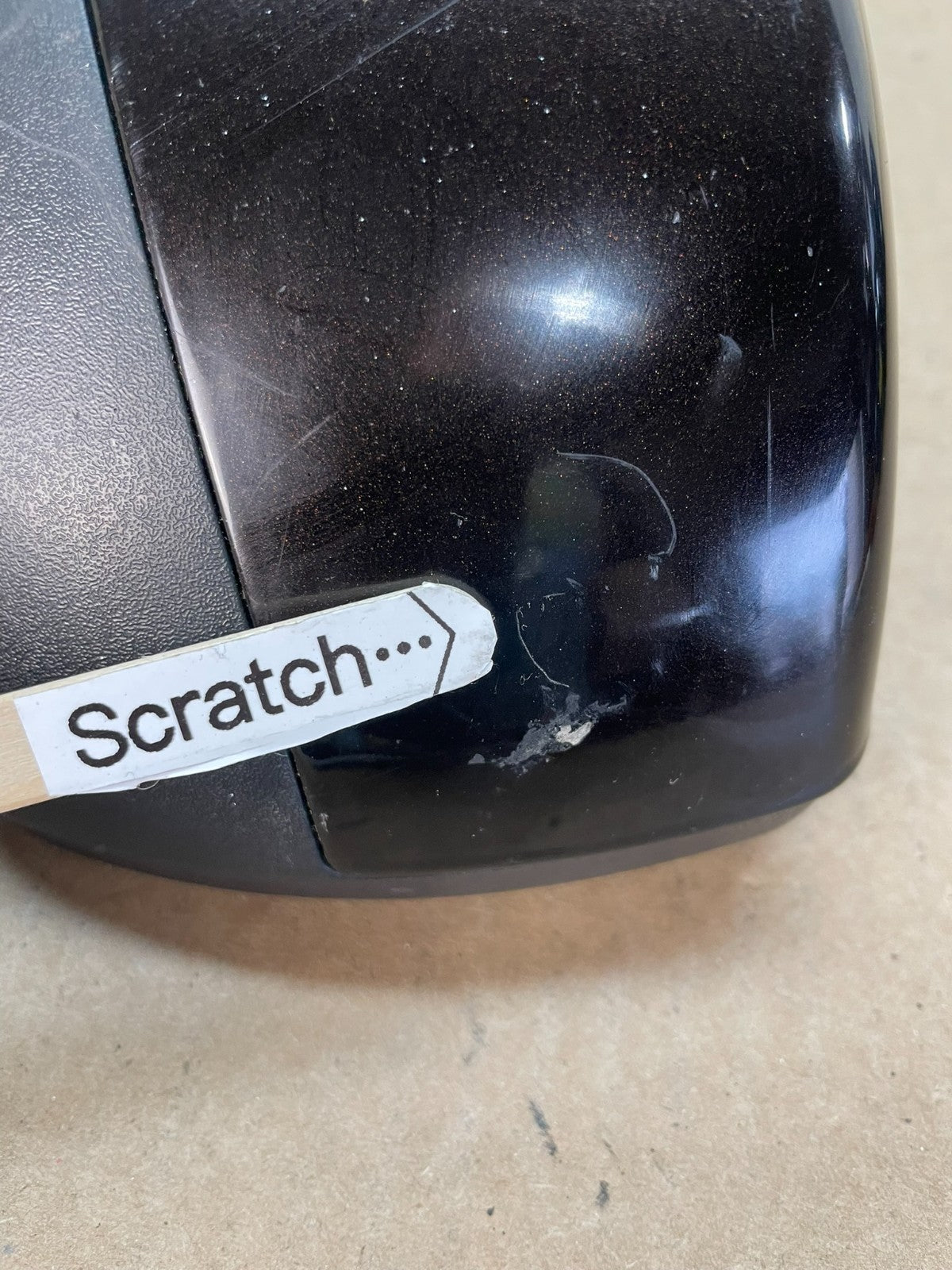 2013 to 2016 Ford Escape Left Driver Lh Power Door Mirror AH6211 DW7