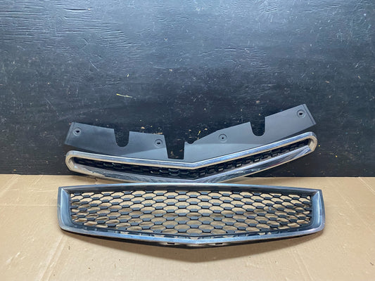 2010-2013 Chevrolet Equinox Upper Lower Set Front Chrome Grill Grille U0080 DG0