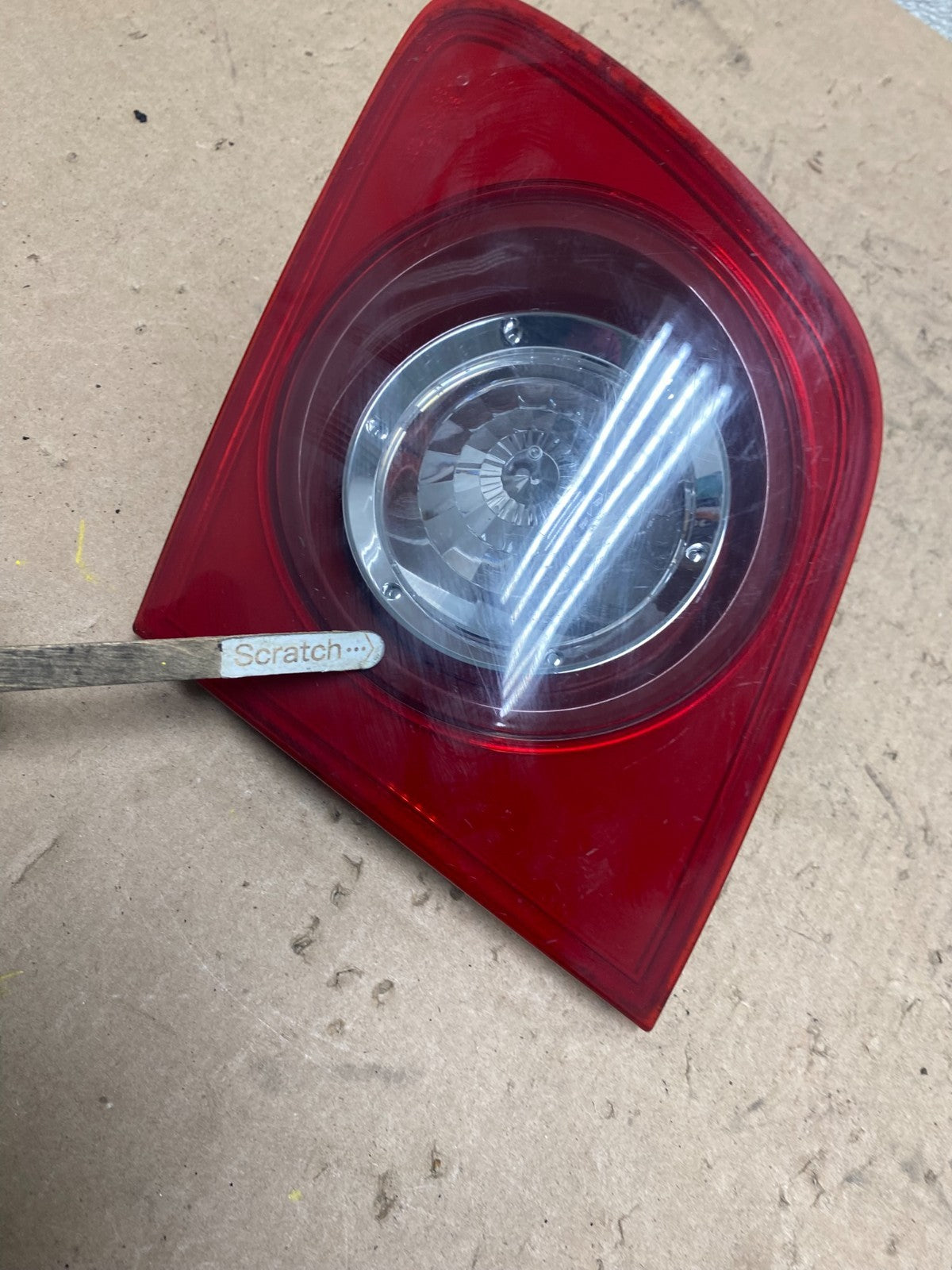 2004 2005 2006 Mazda 3 Sedan Right Passenger Side Tail Light inner OEM S4210 DW4