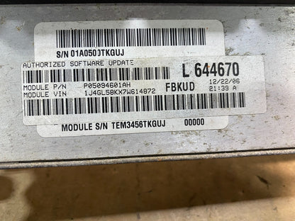 2007 Jeep Liberty Nitro 3.7L Engine Control Unit ECU ECM OEM AC4290 DG2
