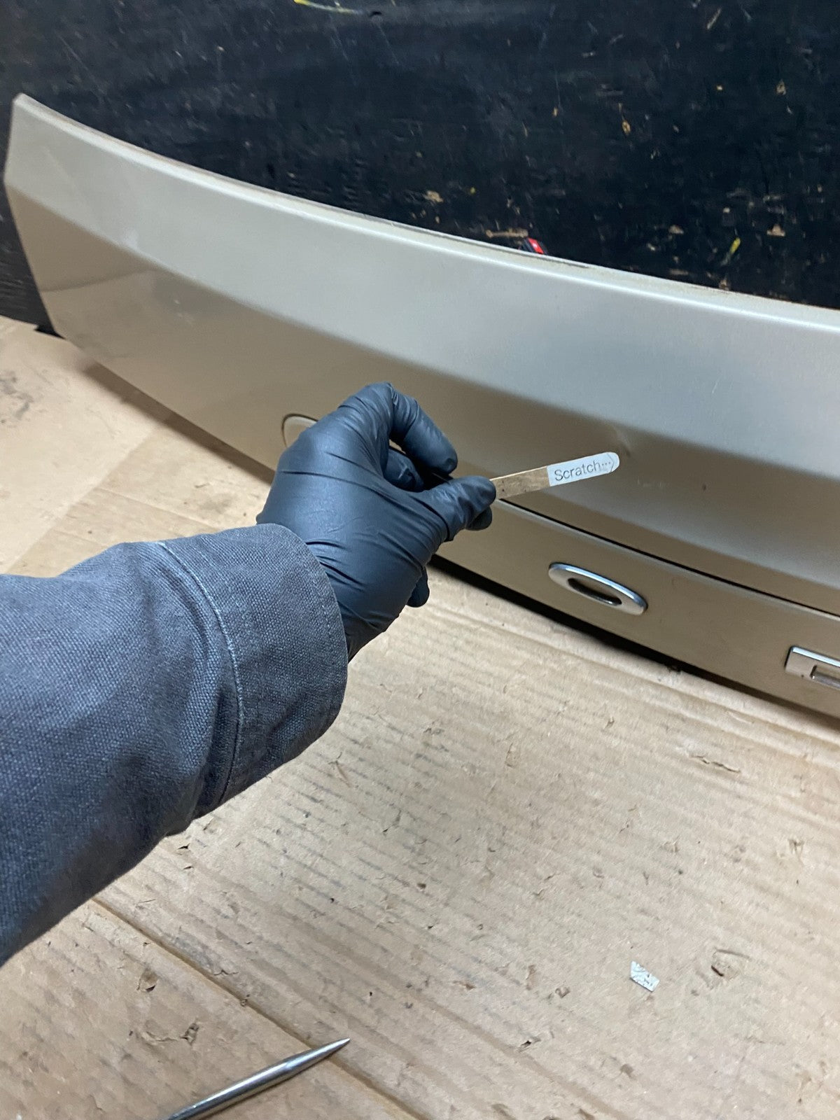 2011 to 2018 Dodge Grand Caravan Tail Gate Trim Molding With Camera OEM V3336 DG4