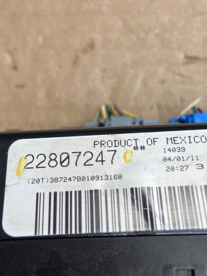 2010-2011 GMC Sierra Chevy Silverado AC Climate Control A/C AF2063 DW4