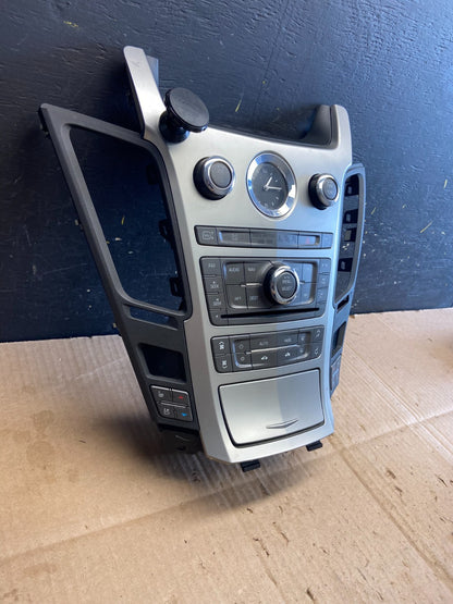 2008-2012 Cadillac CTS A/C Heater Radio Climate Control Panel Bezel OE aa8091 DG2