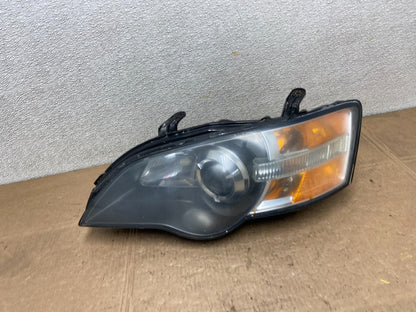 2006 to 2007 Subaru Legacy Left Driver LH Side Black Headlight Oem Y5971 DW0