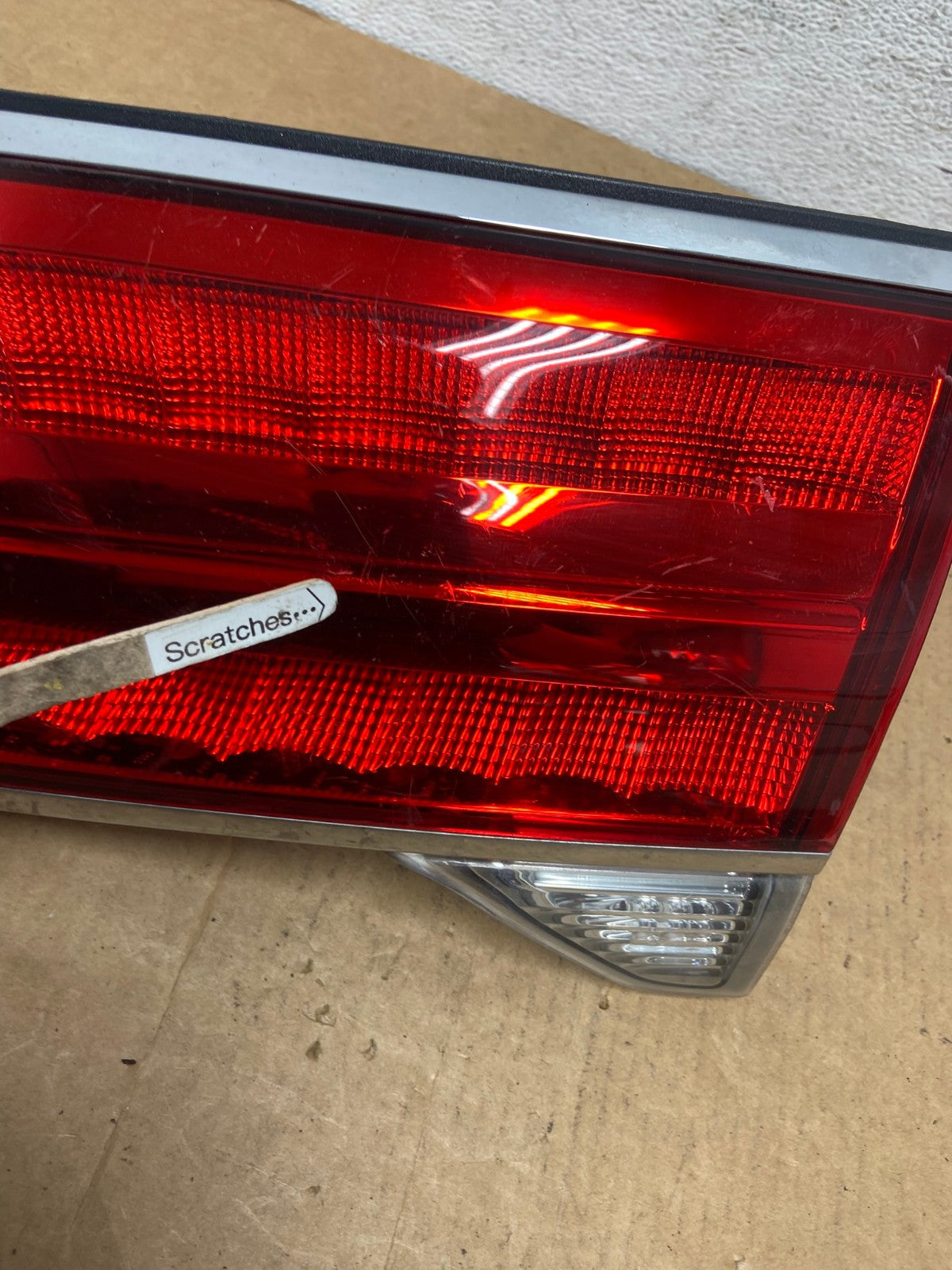 2011 to 2015 Lincoln MKX Right Passenger RH Side Inner Tail Light AD4609 LK3
