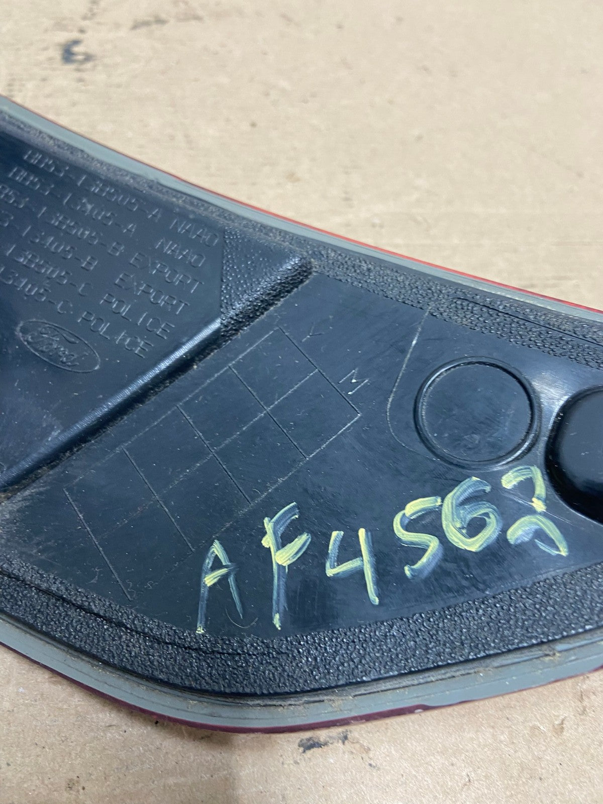 2011 2012 2013 2014 2015 Ford Explorer Left Driver LH Side Tail light AF4562 LK7