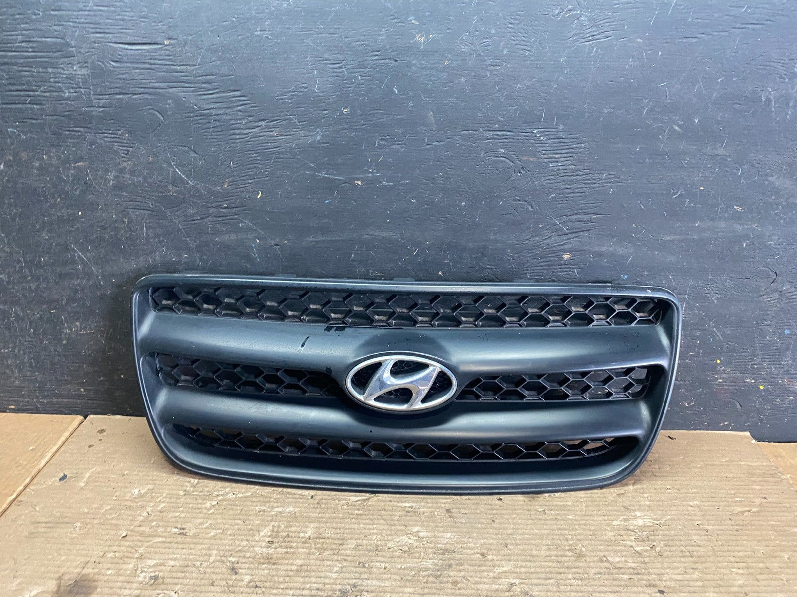 2007 to 2009 Hyundai Santa Fe Front Upper Grill Grille OEM S5781 DG0
