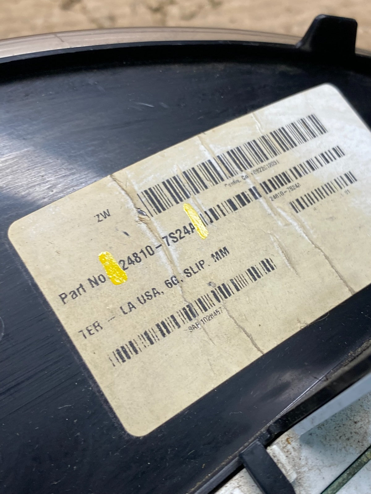 2007 Nissan Titan Instrument Cluster Speedometer 24810-7S204E S6244 DG6