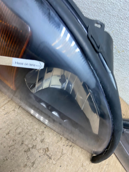 2000 to 2005 Cadillac Deville Left+Right Side LED Black Headlights AA6919 DG5
