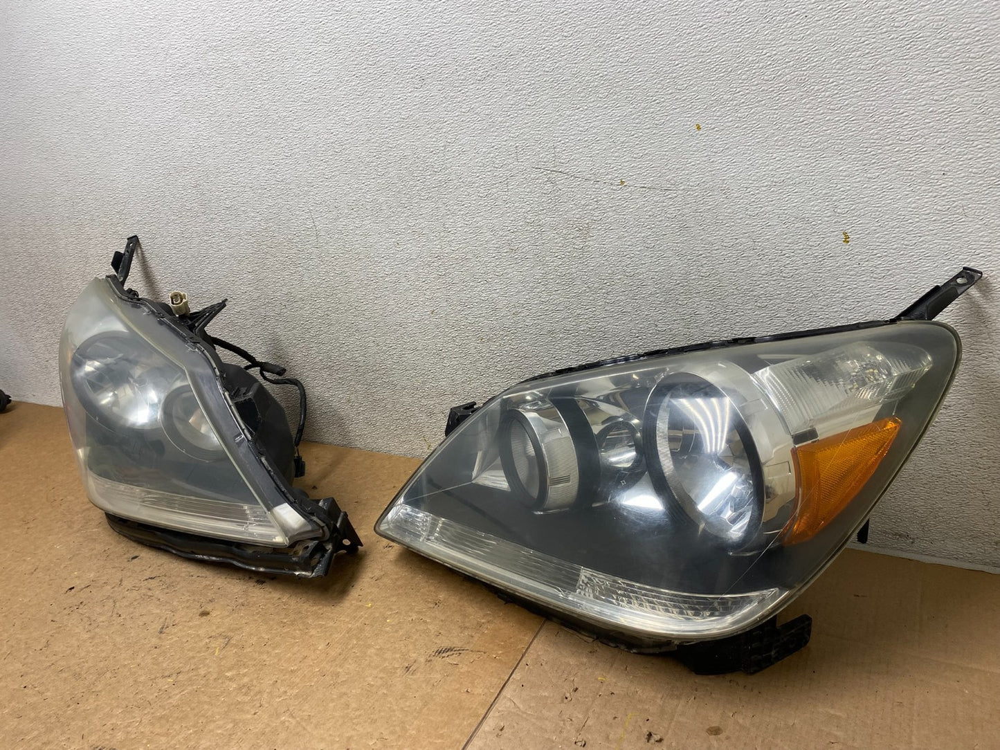 2005 2006 2007 Honda Odyssey Left+Right Set Halogen Headlights S7840 DW2