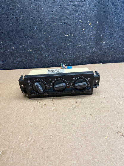 2000 - 2002 Chevrolet Tahoe Yukon A/C Heater Climate Control 15060162 AI3224 DG0