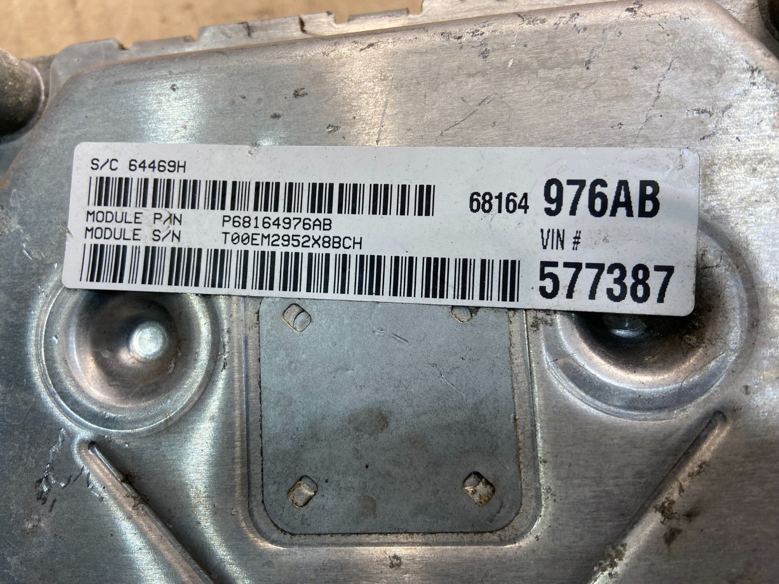 2013 Dodge Charger 5.7 ECU ECM Engine Computer Module p68171350ac AD9821 DG2