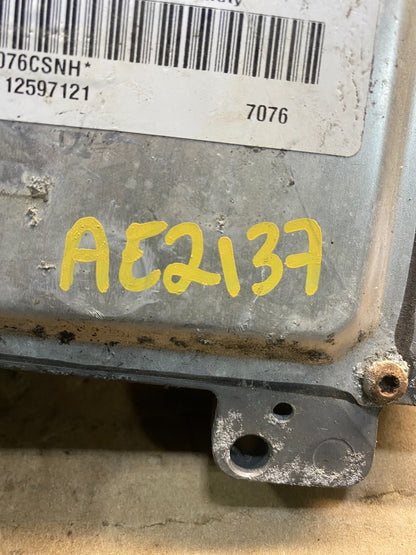 2007 Chevrolet Silverado Yukon Engine Control Module ECM ECU AE2137 DW3