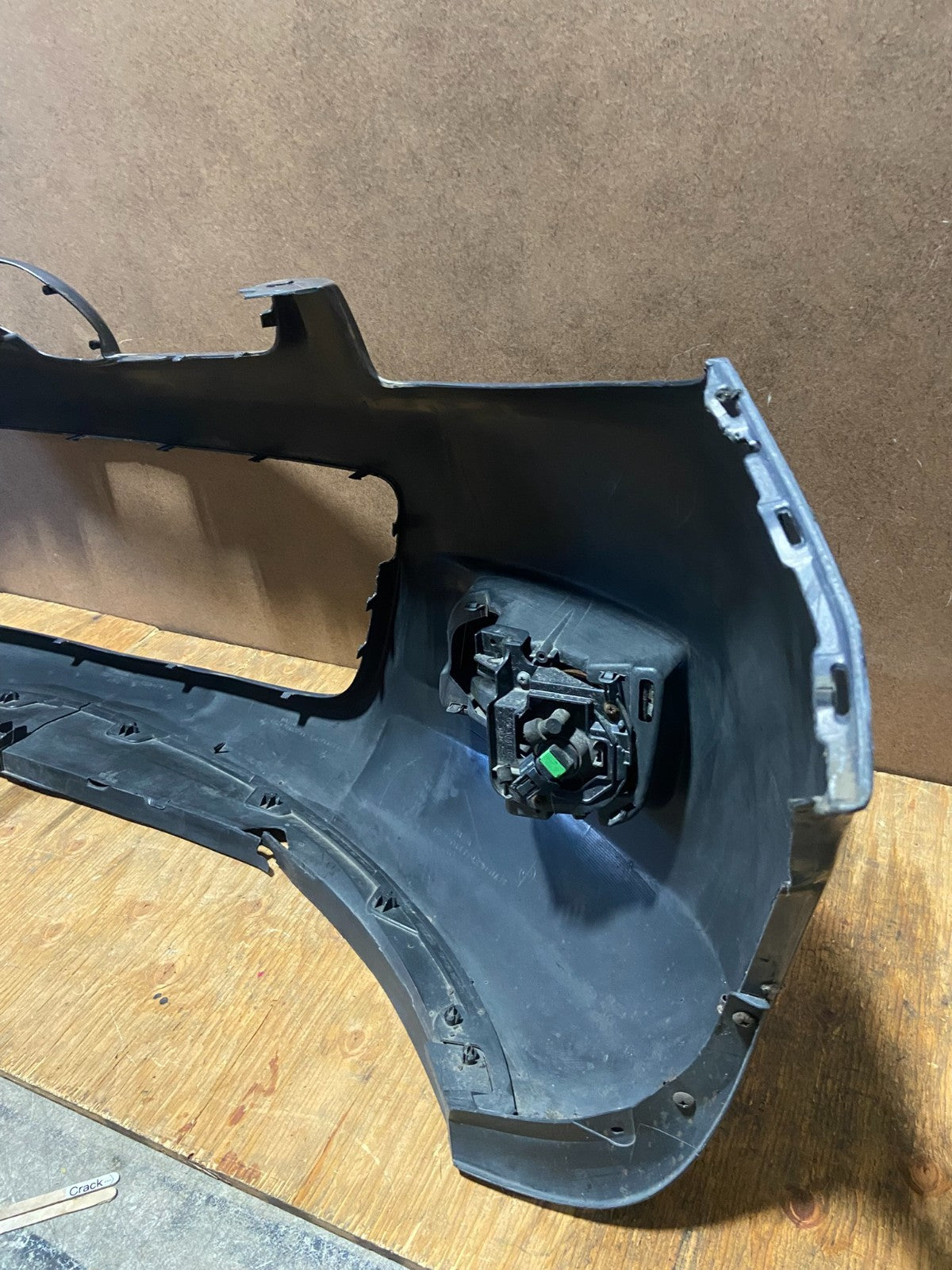 2007 to 2009 Mazda CX-7 w/ fog lamp holes Front Bumper Cover S8410 PS11