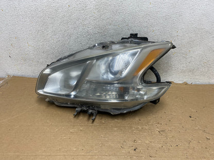 Halogen 2009 to 2014 Nissan Maxima Left Driver LH Side Headlight AH8951 DW0