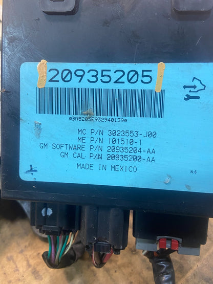 2009-2012 GMC Acadia Power Motor Liftgate Tailgate Control Module y4373 DG5