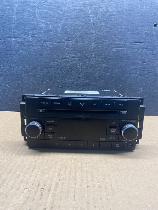 2007-2012 Chrysler Dodge Jeep Ram Radio CD MP3 AUX Receiver AG3766 DG0