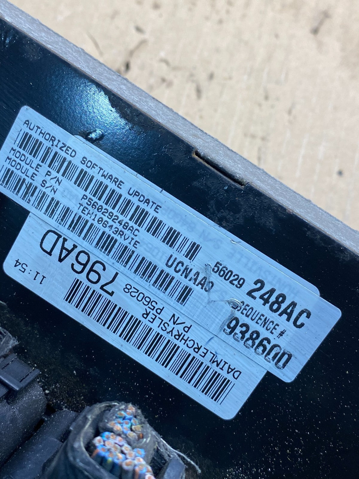2004 Dodge RAM 1500 5.7L ECU ECM Engine Control Computer p56029248ac AH7365 DG2