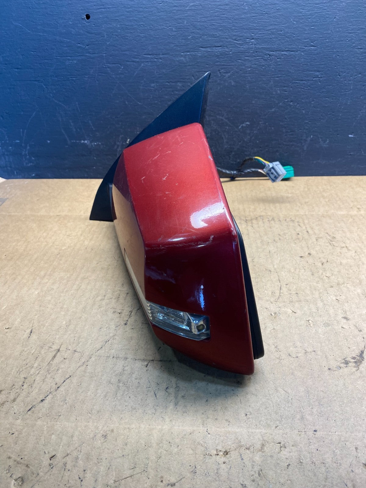 2009 to 2015 GMC Acadia Left Driver LH Turn Singal Power View Mirror AC4334 MS10