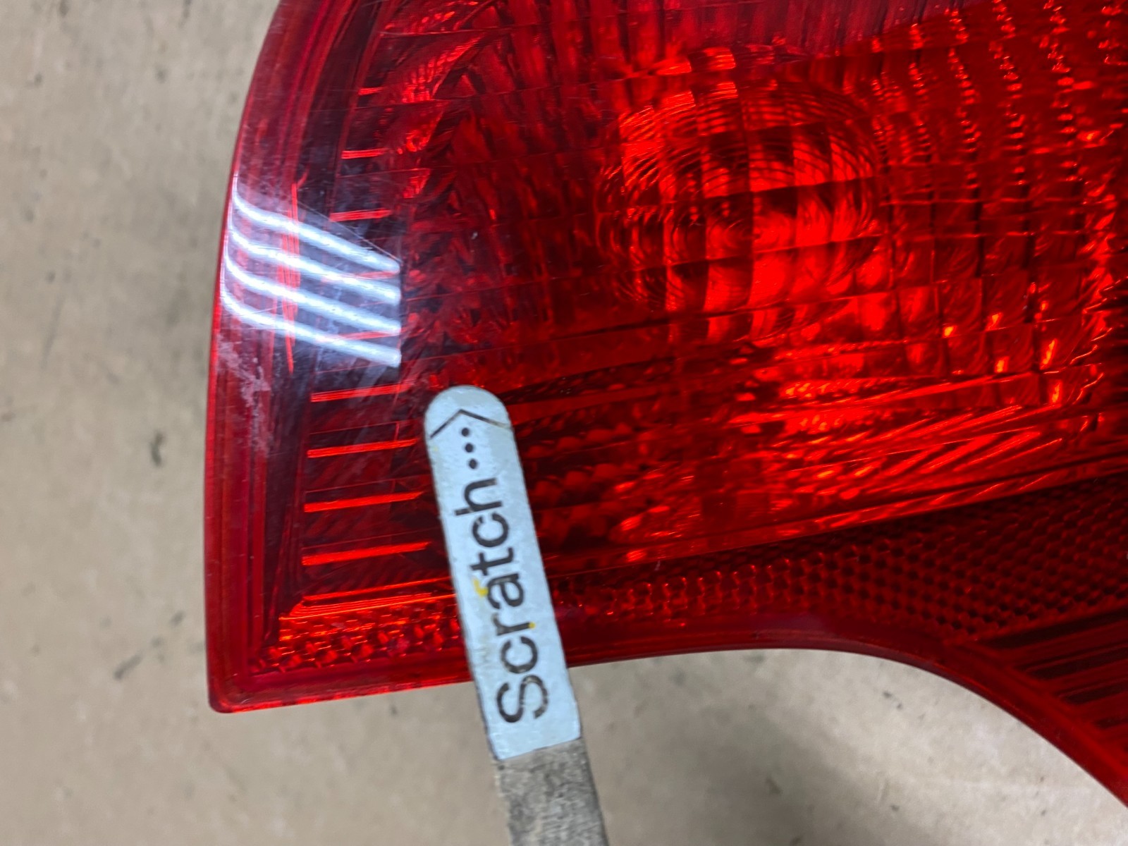 2004-2008 Audi A4 Sedan Right Passenger RH Side Inner Tail Light OEM P2606 DW3