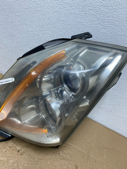 Halogen 2008 to 2014 Cadillac CTS Headlight Left Driver LH Side AC3834 DW4