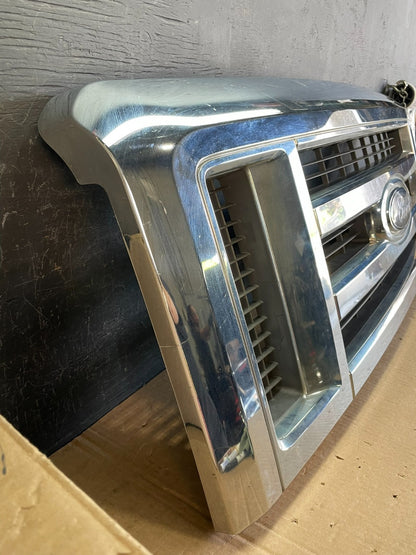 2008 to 2014 Ford Econoline E150 E250 Front Upper Chrome Grill Grille AD0252 DG2