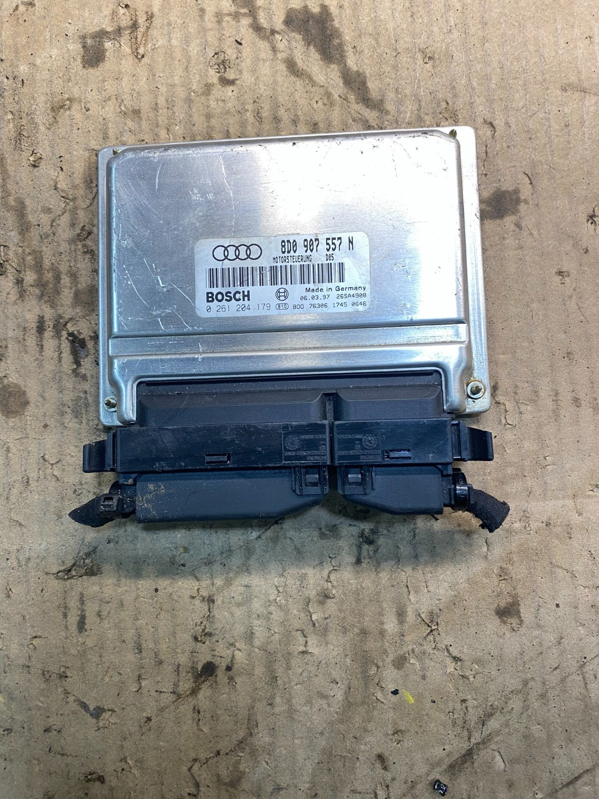 1996 1997 Audi A4 1.8L Turbo Engine Computer Ecu Pcm Ecm Pcu Oem OEM Z5010 DG0