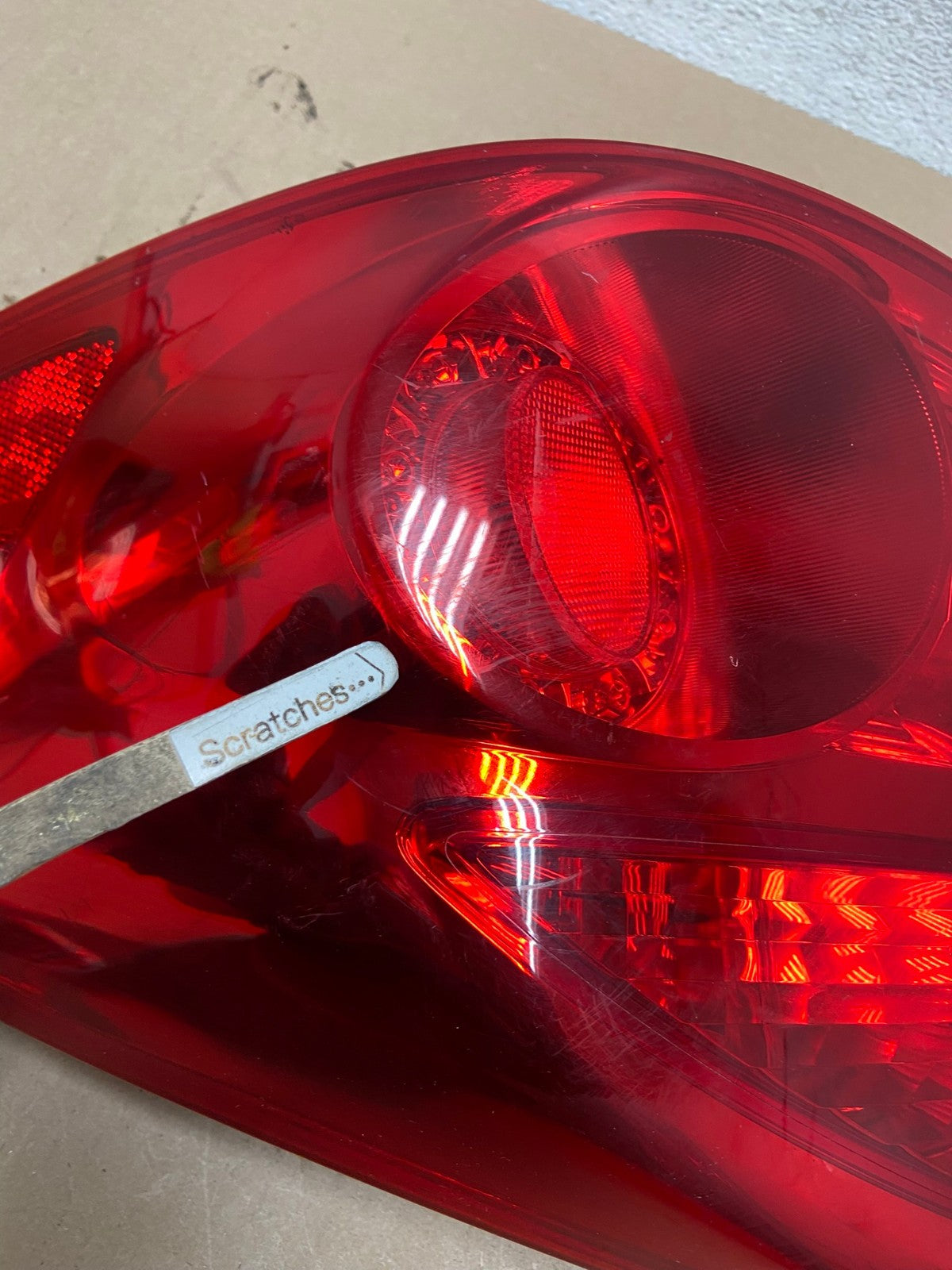 2005 to 2006 Infiniti G35 Right Passenger Side Tail Light AG6675 LK3